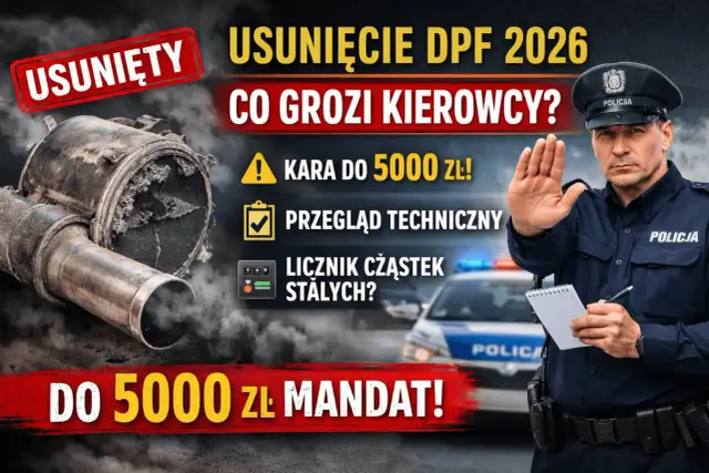 Czy filtr DPF jest obowiązkowy? Kary i zmiany w SKP od 2026