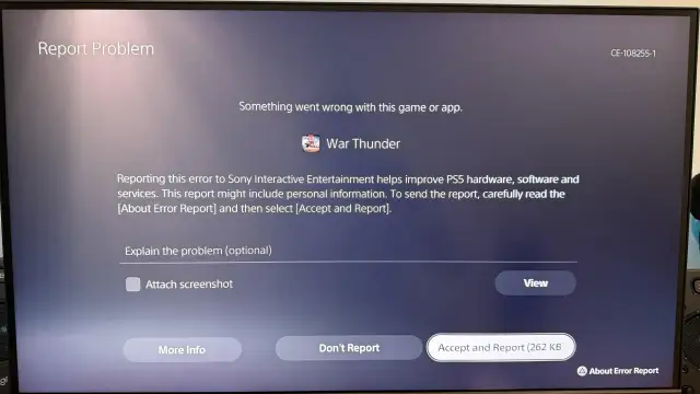 CE-108255-1 na PS5? Sprawdzone sposoby na błąd aplikacji