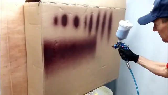 Jakie ciśnienie do malowania pistoletem, aby uniknąć rozpryskiwania farby?