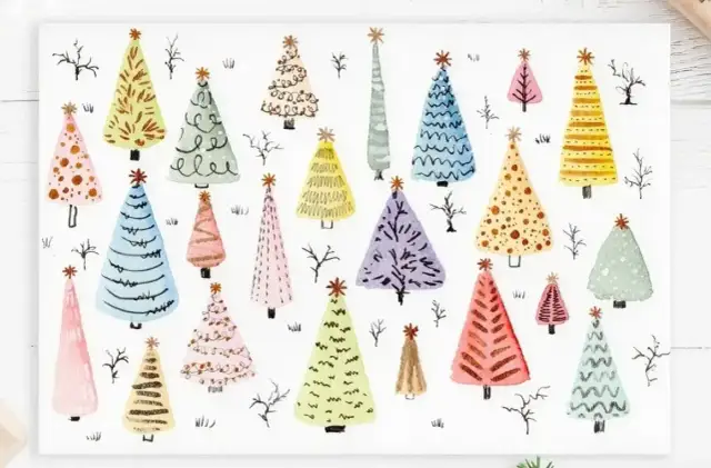 Weihnachtsbilder malen mit Kindern: Einfache Ideen & Anleitungen