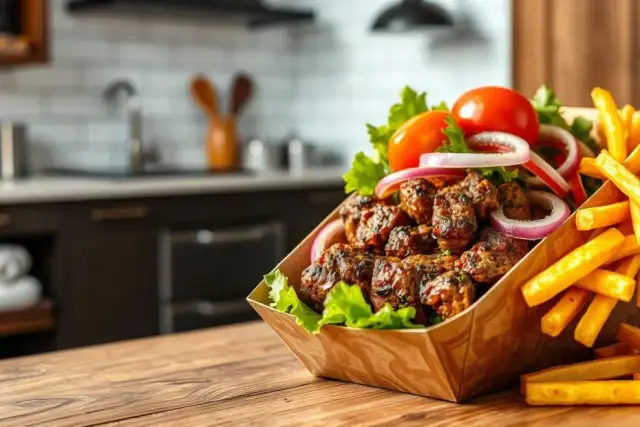 Ile kalorii ma kebab z frytkami? Sprawdź i jedz świadomie!