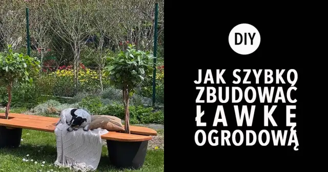 Ławka ogrodowa DIY – proste projekty, które zaoszczędzą czas i pieniądze