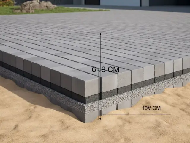 Jaka kostka na podjazd 6 czy 8 cm – uniknij kosztownych błędów