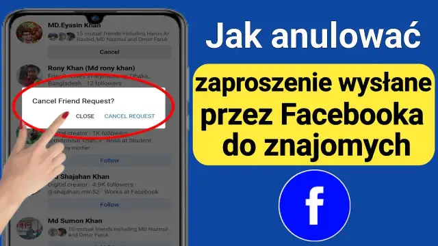Jak anulować zaproszenie na Facebooku i uniknąć nieprzyjemności