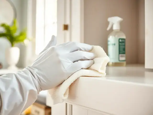 Czyszczenie białych mebli: Sekrety bieli bez smug i żółknięcia