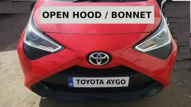 Toyota Aygo - jak łatwo otworzyć maskę? Krok po kroku