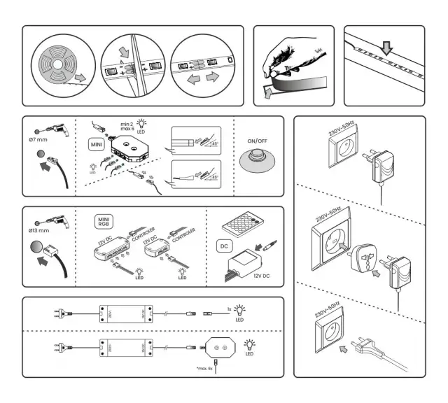 Jak podłączyć taśmę LED pod 230V – uniknij najczęstszych błędów