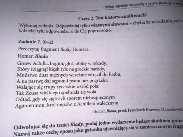 Motywy w Iliadzie: Gniew Achillesa i inne kluczowe tematy eposu