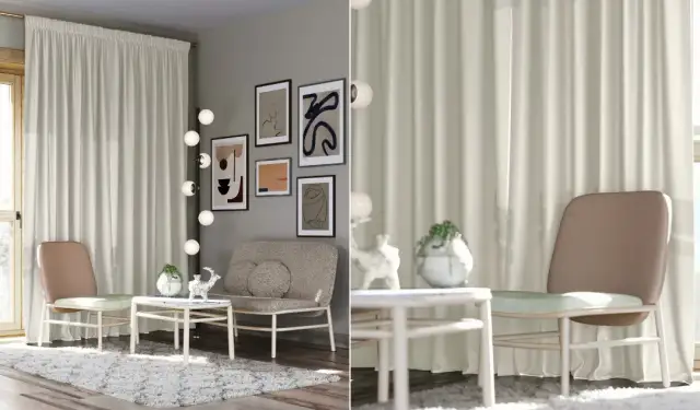 Jakie zasłony wybrać do beżowych ścian w salonie, by nie żałować?