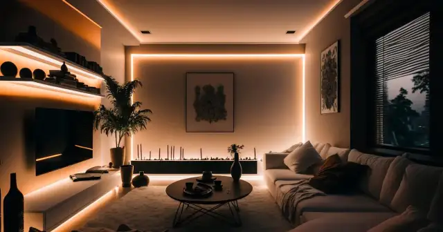 Oświetlenie ściany LED jak zrobić – proste kroki do efektownego wnętrza