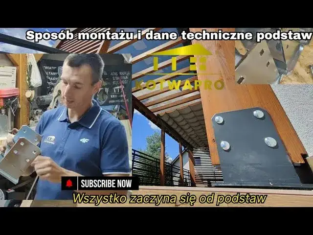 Kotwy do słupów: Wybierz i zamontuj jak ekspert. Poradnik Krystiana