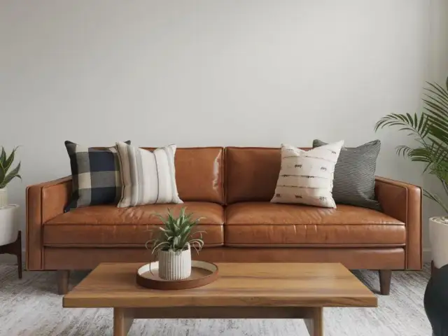 Jak nakryć skórzaną kanapę? Praktyczne porady i inspiracje