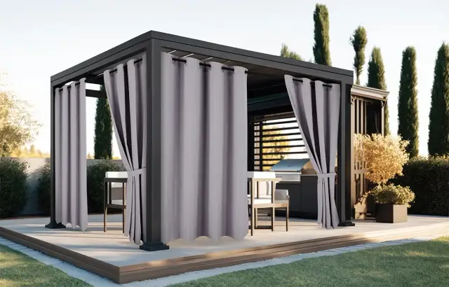 Jakie zasłony do altany ogrodowej? Wybierz najlepsze opcje dla swojego ogrodu