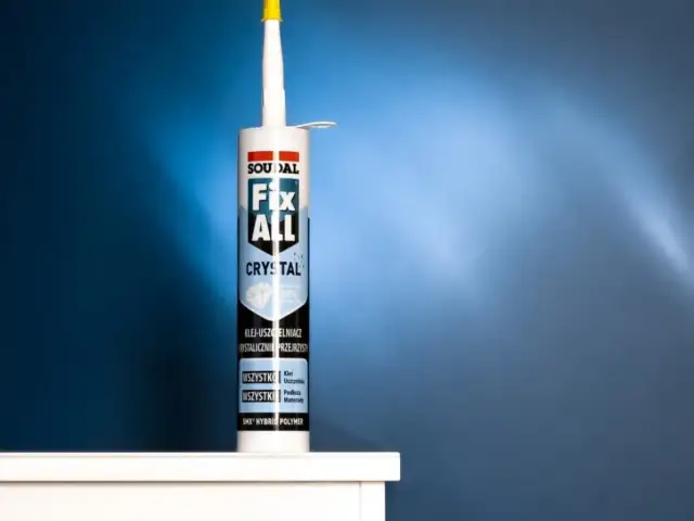 Klej-uszczelniacz Soudal Fix All Crystal, przezroczysty, do wszystkiego.