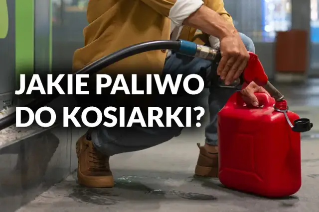 Jakie paliwo do kosiarki? Benzyna 95, 98, E10 poradnik