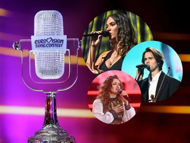 Krystalowy mikrofon Eurowizji i trójka artystów gotowych do występu. Kto wygra 13 maja?