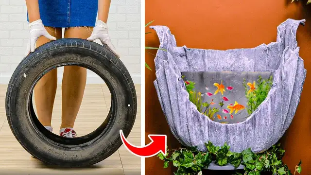 Ozdób krąg betonowy: od szamba do pięknej dekoracji DIY!