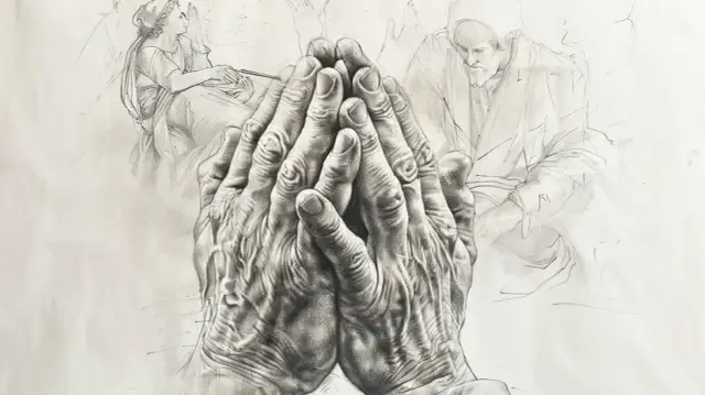 Symbolika dłoni w sztuce: Znaczenie gestu złożonych rąk