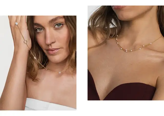 Jaki naszyjnik do sukni ślubnej? Odkryj idealne połączenia biżuterii