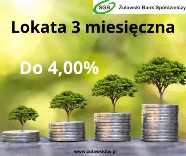 Jakie jest oprocentowanie lokat 3 miesięcznych - porównaj oferty banków