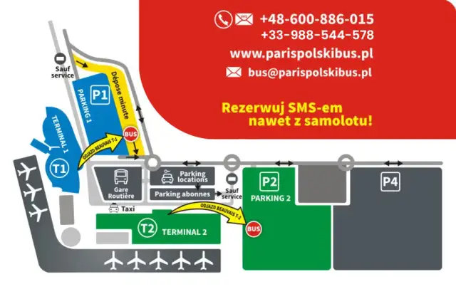 Jak dojechać z lotniska Paryż Beauvais do centrum bez zbędnych kosztów