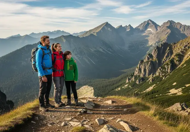 Góry z dziećmi: 7 pasm i gotowe szlaki na rodzinną przygodę!