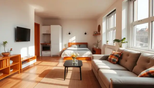 Jak urządzić małe mieszkanie 30 m²? Sprytne triki i funkcjonalność.