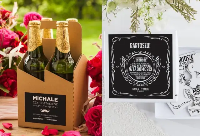 Zaskocz przyjaciela zdrapką Czy zostaniesz moim świadkiem?