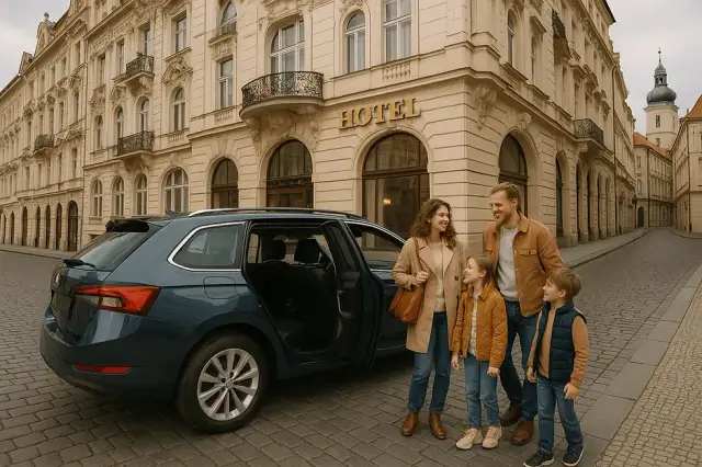 Praga samochodem: Najlepsza trasa, winiety 2026, parking P+R