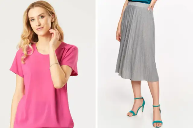 Jaka bluzka do szarej spódnicy? Ponad 20 stylowych inspiracji