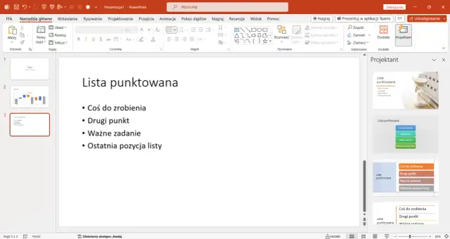 Jak włączyć projektanta w PowerPoint i poprawić swoje prezentacje