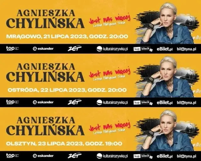 Ile trwa koncert Chylińskiej? Czas trwania, support, bisy i cały wieczór