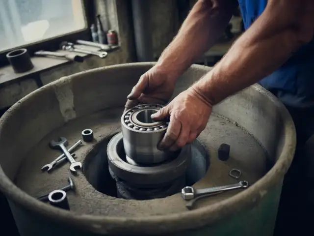 Betoniarka 150 l: Wymiana łożysk bez błędów poradnik eksperta