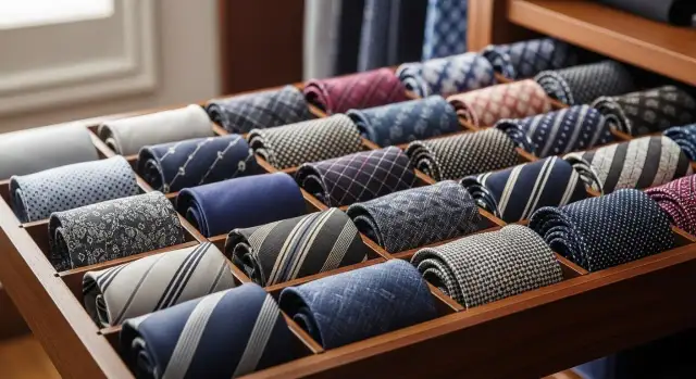 Jak przechowywać krawaty, aby uniknąć zagnieceń i uszkodzeń – praktyczne porady