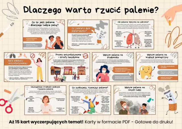 Tycie po rzuceniu palenia to mit. Rzucając palenie, zyskujesz lepsze zdrowie, wygląd i oszczędności.