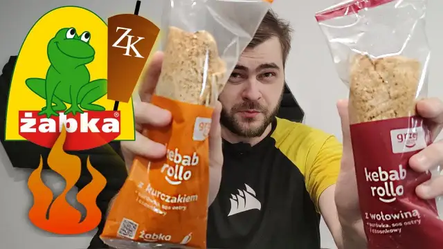 Kebab Rollo Żabka: Waga (255g), cena, kalorie czy warto?