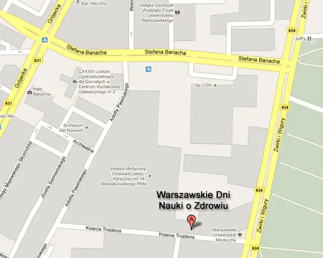 Przystanek uniwersytet medyczny 01 w Warszawie - lokalizacja i linie autobusowe