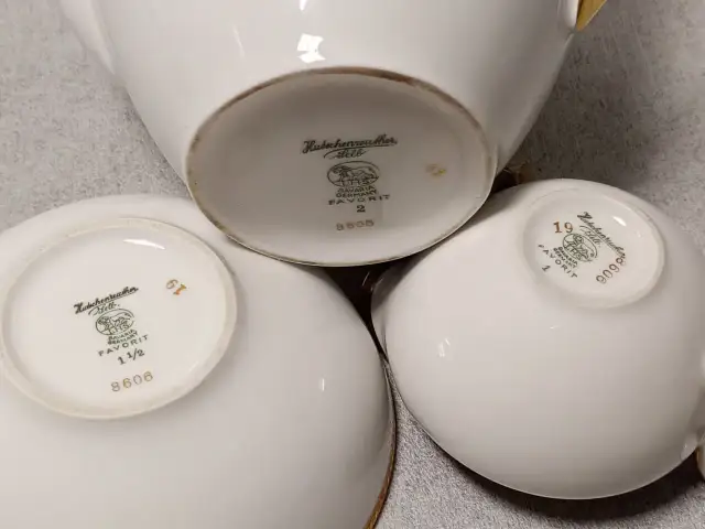 Porcelana Hutschenreuther - rozpoznawanie wyjątkowych sygnatur