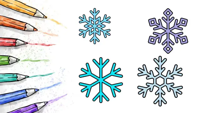 Jak narysować płatek śniegu – proste kroki dla każdego artysty