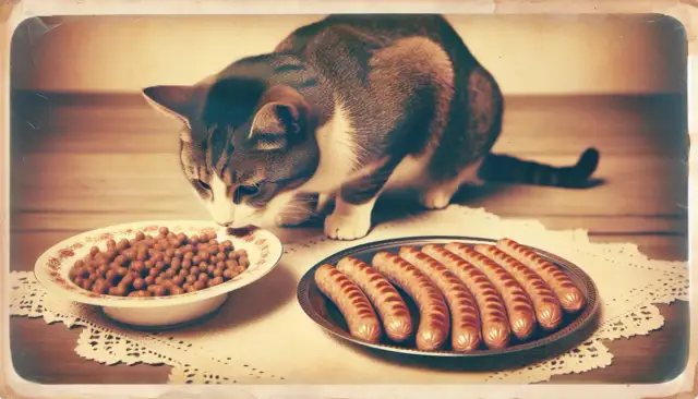 Czy koty mogą jeść parówki? Sprawdź, dlaczego to może być niebezpieczne