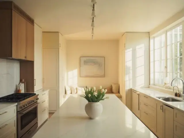 Uchwyty do kremowej kuchni: złoto, czerń, drewno? Wybierz idealne!