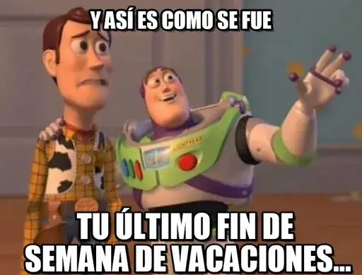 Los mejores memes de vacaciones que expresan alegría y tristeza