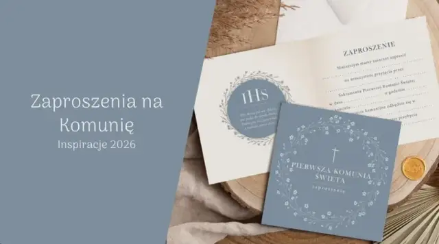 Jak zrobić zaproszenia na komunię? Poradnik DIY i trendy 2026