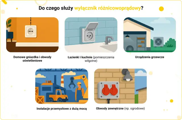 Garaż pod napięciem: Jak prawidłowo dobrać bezpieczniki i RCD?