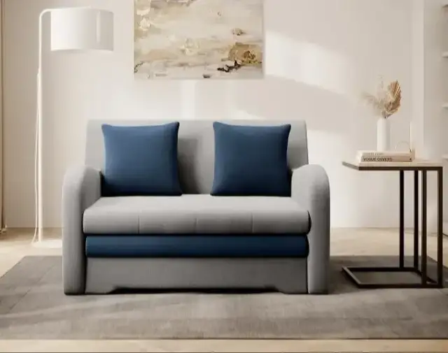 Granatowa kanapa: Jaki kolor ścian? Odkryj idealne połączenia!