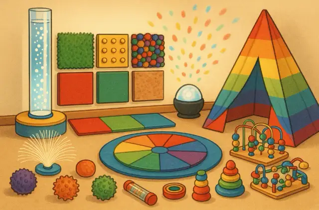 Kącik sensoryczny w przedszkolu: Stwórz idealne miejsce dla rozwoju!