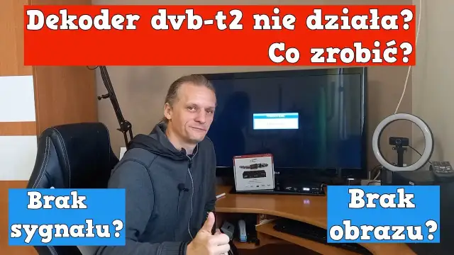 Dekoder nie łączy się z TV? Rozwiąż problem krok po kroku!