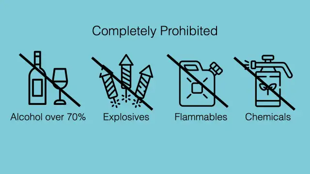 Czego nie wolno w bagażu rejestrowanym? Sprawdź listę!