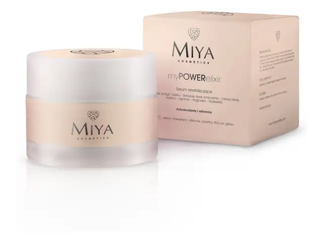 Miya Cosmetics myPOWERelixir – naturalne serum rewitalizujące dla zdrowej skóry