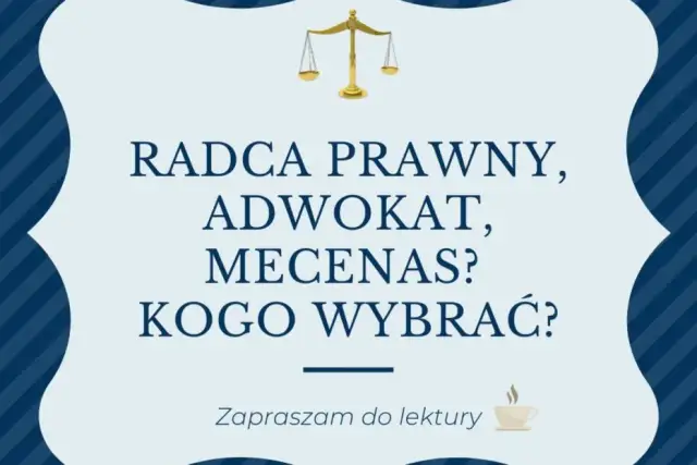 Adwokat a mecenas: Różnice, etykieta i kogo jak nazywać?
